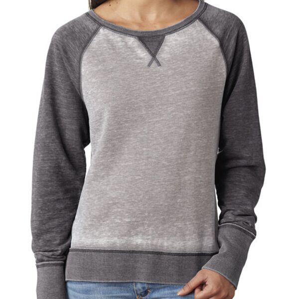 Ladies' Zen Contrast Crew Thumbnail